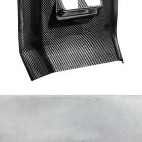 2021-2026 Ford F-150 & Lightning Dry Carbon Fiber Rear Console AC Vent & Anti-Kick Panel Overlay - image 7