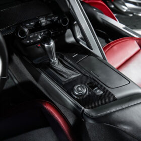 Extreme Online Store Corvette C7 Carbon Fiber Center Console Shifter Trim Cover for C7 Corvette - Image 5