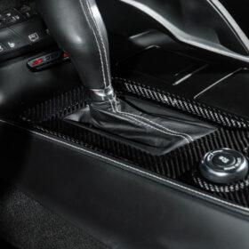 Extreme Online Store Corvette C7 Carbon Fiber Center Console Shifter Trim Cover for C7 Corvette - Image 7