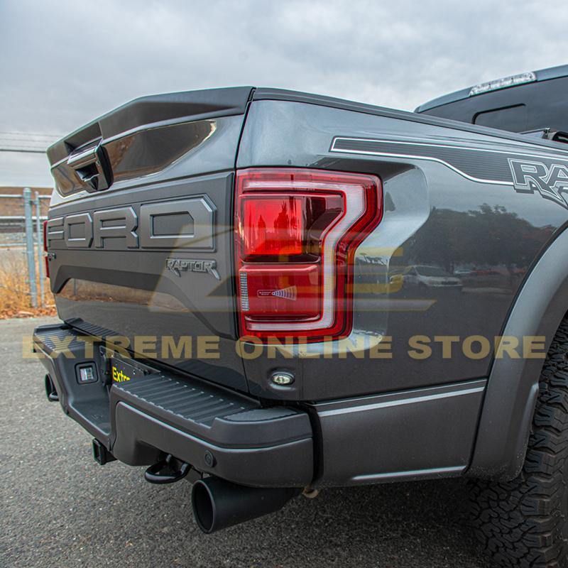 2015-2020 Ford F-150 Street Series Tailgate Rear Spoiler installed