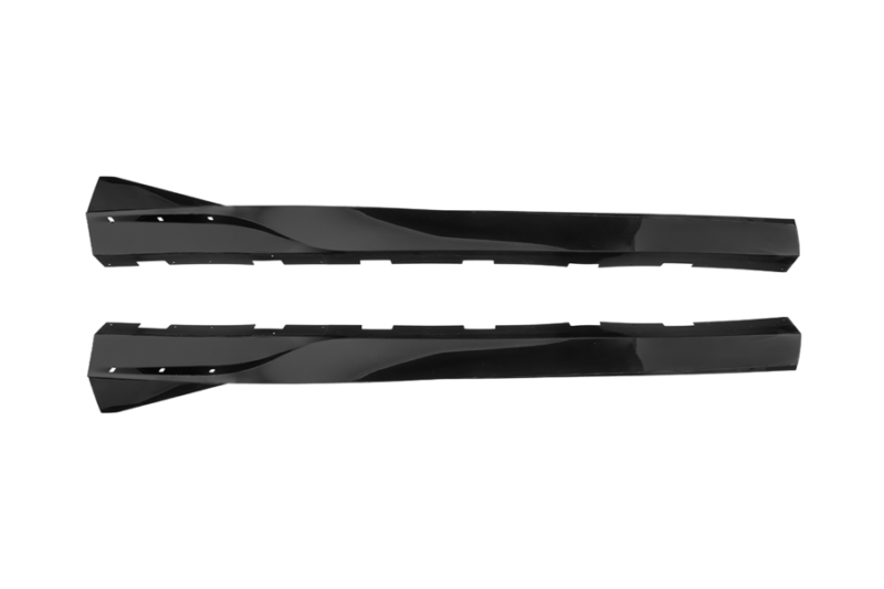 Extreme Online Store EOS Camaro LT LS SS Performance Track GLOSSY BLACK Side Skirts Rocker Panel for Camaro