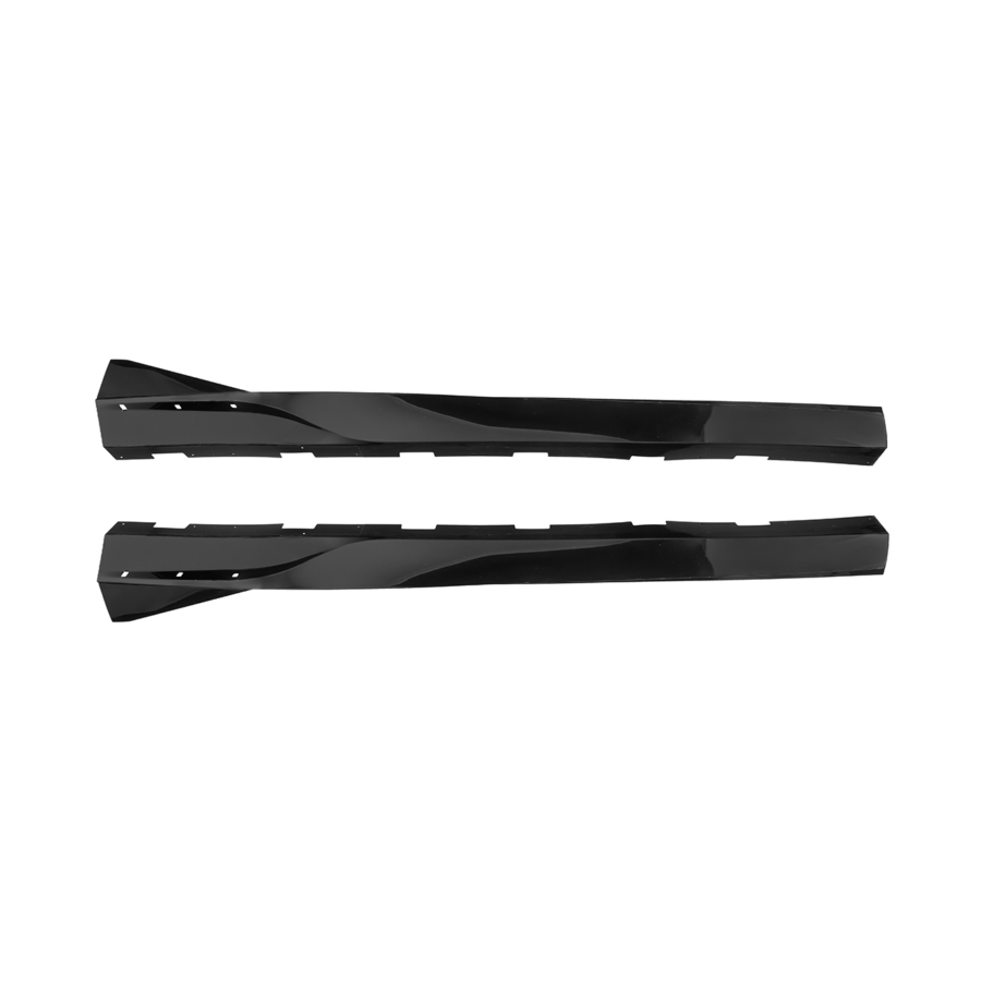 EOS 2010-2015 Camaro LT LS SS Performance Track GLOSSY BLACK Side Skirts Rocker Panel
