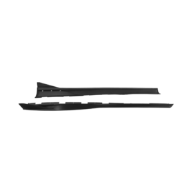 EOS 2010-2015 Camaro LT LS SS Performance Track GLOSSY BLACK Side Skirts Rocker Panel - image 4