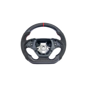 Extreme Online Store EOS Camaro Carbon Fiber Round Top Flat Bottom Replacement Steering Wheel for Camaro - Image 3
