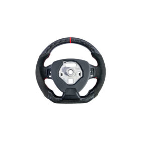 Extreme Online Store EOS Camaro Carbon Fiber Round Top Flat Bottom Replacement Steering Wheel for Camaro - Image 5