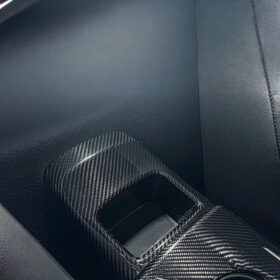 Extreme Online Store EOS GR Supra Carbon Fiber JDM Factory Style Rear Center Storage Compartment Cover for GR Supra - Image 2