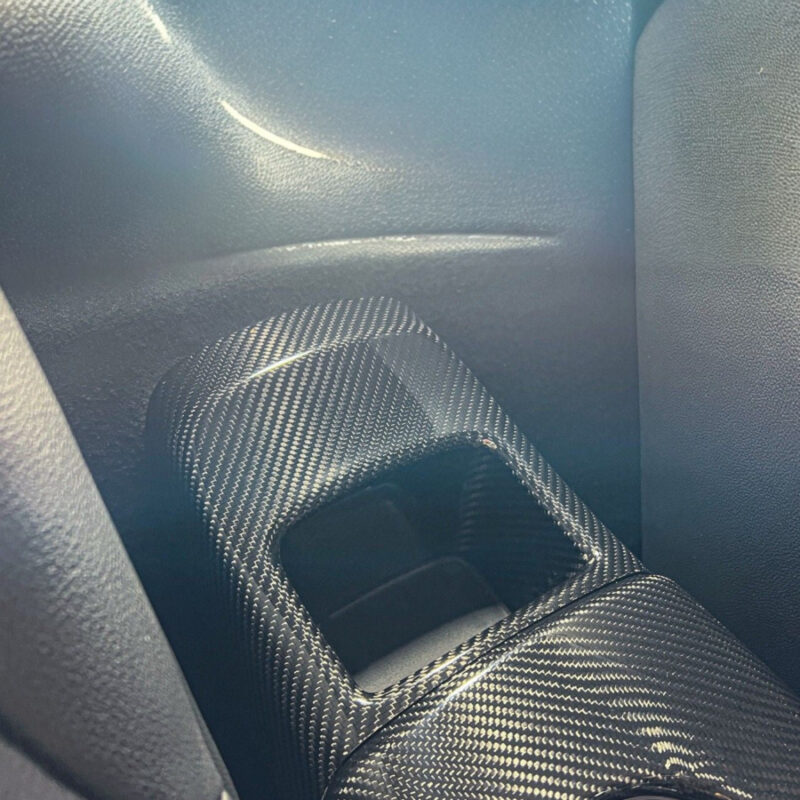 EOS 2020-2026 Toyota GR Supra Carbon Fiber JDM Factory Style Rear Center Storage Compartment Cover