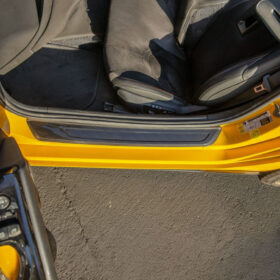 Extreme Online Store EOS GR Supra Carbon Fiber JDM Factory Style Side Door Sill Plate Cover Pair for GR Supra - Image 6