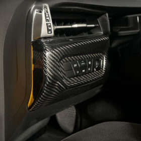 Extreme Online Store EOS Supra Carbon Fiber JDM Factory Style Headlight Switch Cover for GR Supra - Image 4