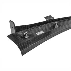 Extreme Online Store EOS Corvette C8 Dry Carbon Fiber Factory GM XL Extended Front Side Mud Flaps for C8 Corvette - Image 2