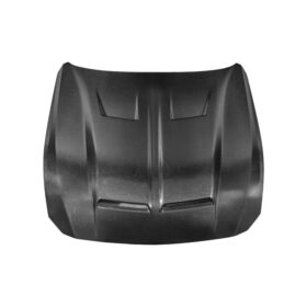 EOS 2024-Up Ford Mustang Super Snake Style CARBON FIBER Front Bumper Hood Vented Cover - image 2