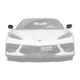 EOS Chevrolet Corvette C8 DRY CARBON FIBER Replacement Mirror Covers - image 1