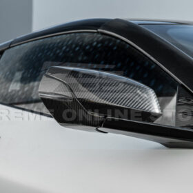 EOS Chevrolet Corvette C8 DRY CARBON FIBER Replacement Mirror Covers - image 6