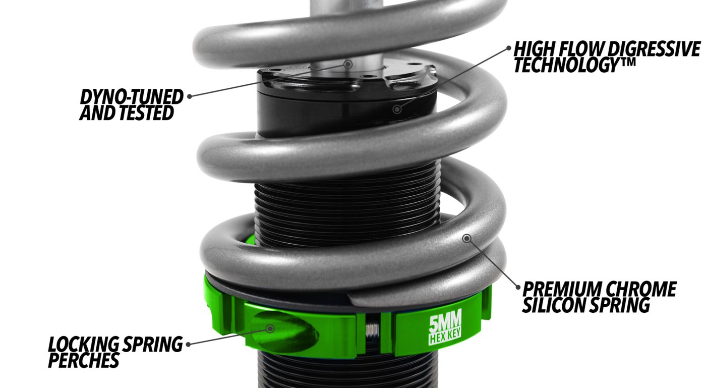 Fortune Auto 500 Series damper feature callouts