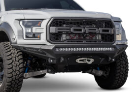 ADD 2017-2020 Ford Raptor Stealth Fighter Winch Front Bumper