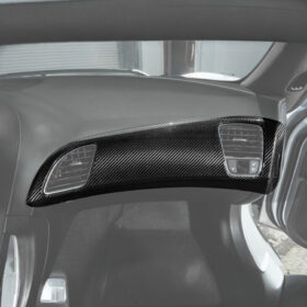 Extreme Online Store Corvette C7 Carbon Fiber Passenger Dash Air Duct Vent Cover for C7 Corvette