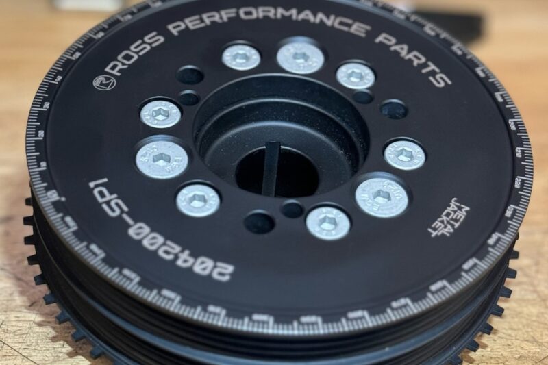 Ross Performance Parts 2015-2023 Ford Mustang 2.3L EcoBoost Metal Jacket Harmonic Damper