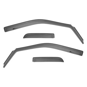 2015-2020 Ford F-150 SuperCab Window Visors - Tinted In-Channel Rain Deflectors - image 1