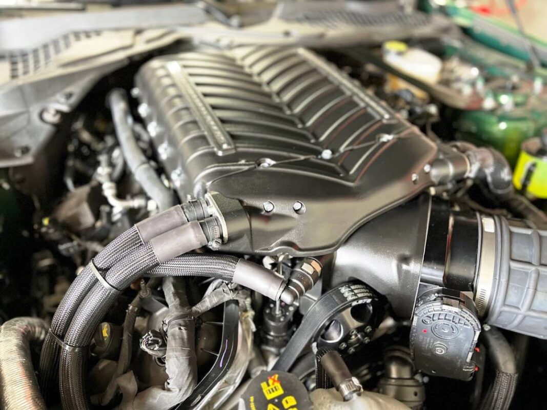 Whipple Gen 6 3.0L supercharger kit components
