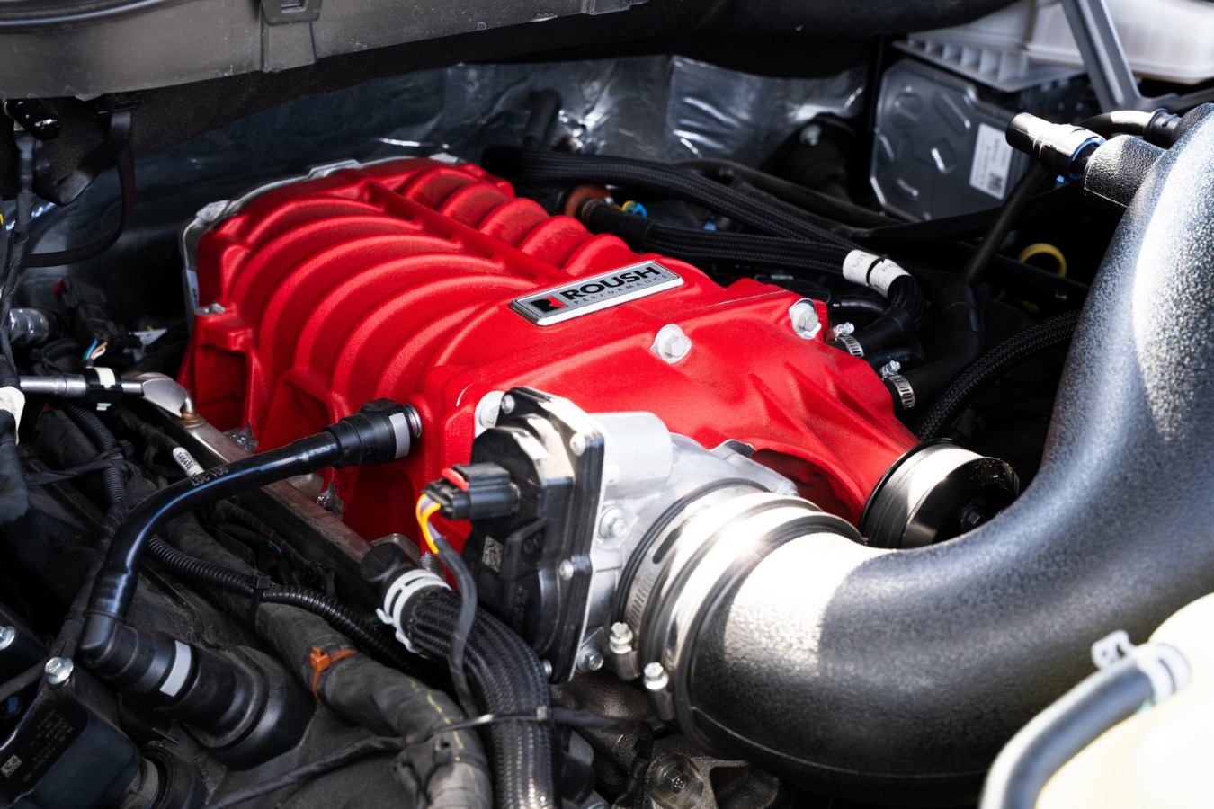 Roush F-150 705HP Red Edition supercharger