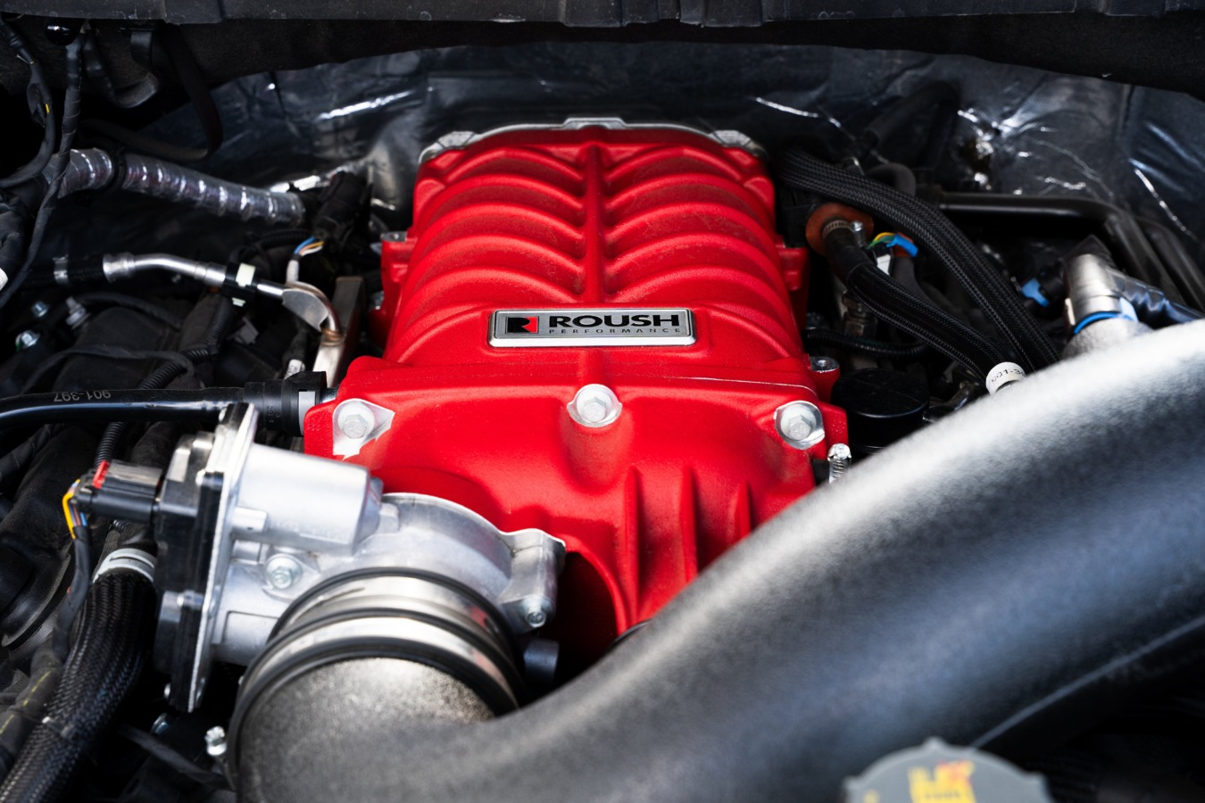 Roush F-150 705HP Red Edition supercharger
