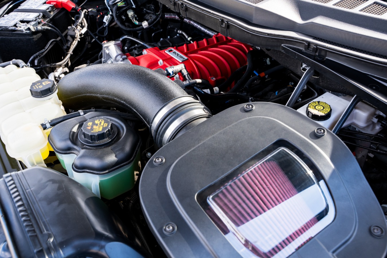 Roush F-150 705HP Red Edition supercharger