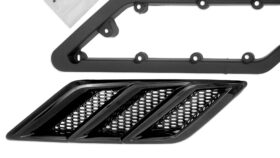 Roush Fender Vent Heat Extractors - 2015-2023 Mustang Gloss Black 422326 - image 8