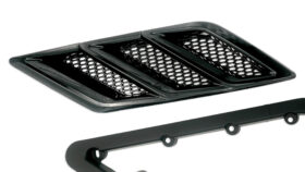 Roush Fender Vent Heat Extractors - 2015-2023 Mustang Gloss Black 422326 - image 4
