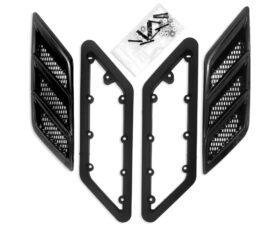 Roush Fender Vent Heat Extractors - 2015-2023 Mustang Gloss Black 422326 - image 7