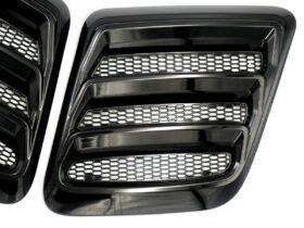 Roush Hood Heat Extractors - 2018-2023 Mustang Gloss Black 422325 - image 6