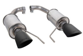 Roush Black Dual-Tip Axle-Back Exhaust - 2024-2026 Mustang GT & EcoBoost S650 422333-BLK - image 3