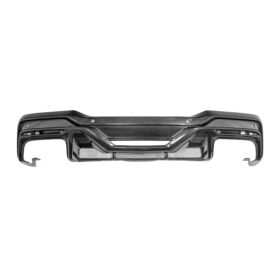 2024-2026 Ford Mustang S650 Dark Horse Style Dry Carbon Fiber Rear Bumper Diffuser - image 1
