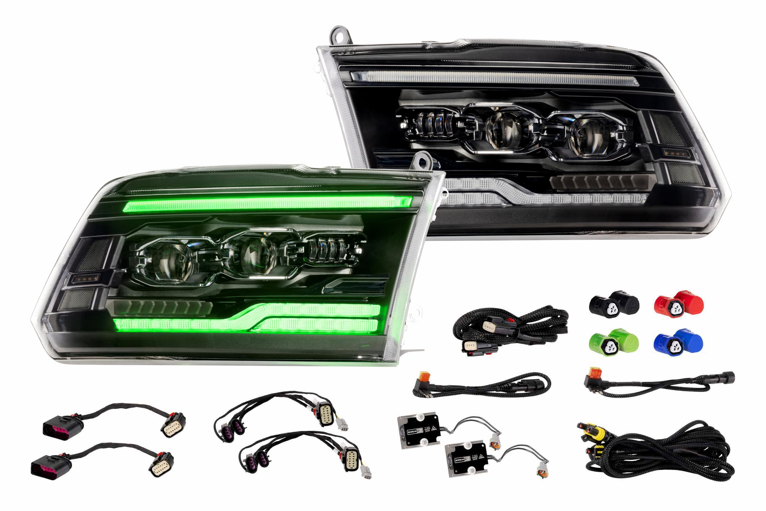 Morimoto XB LED Headlights for 2009-2018 DODGE RAM 1500 XRGB EVO