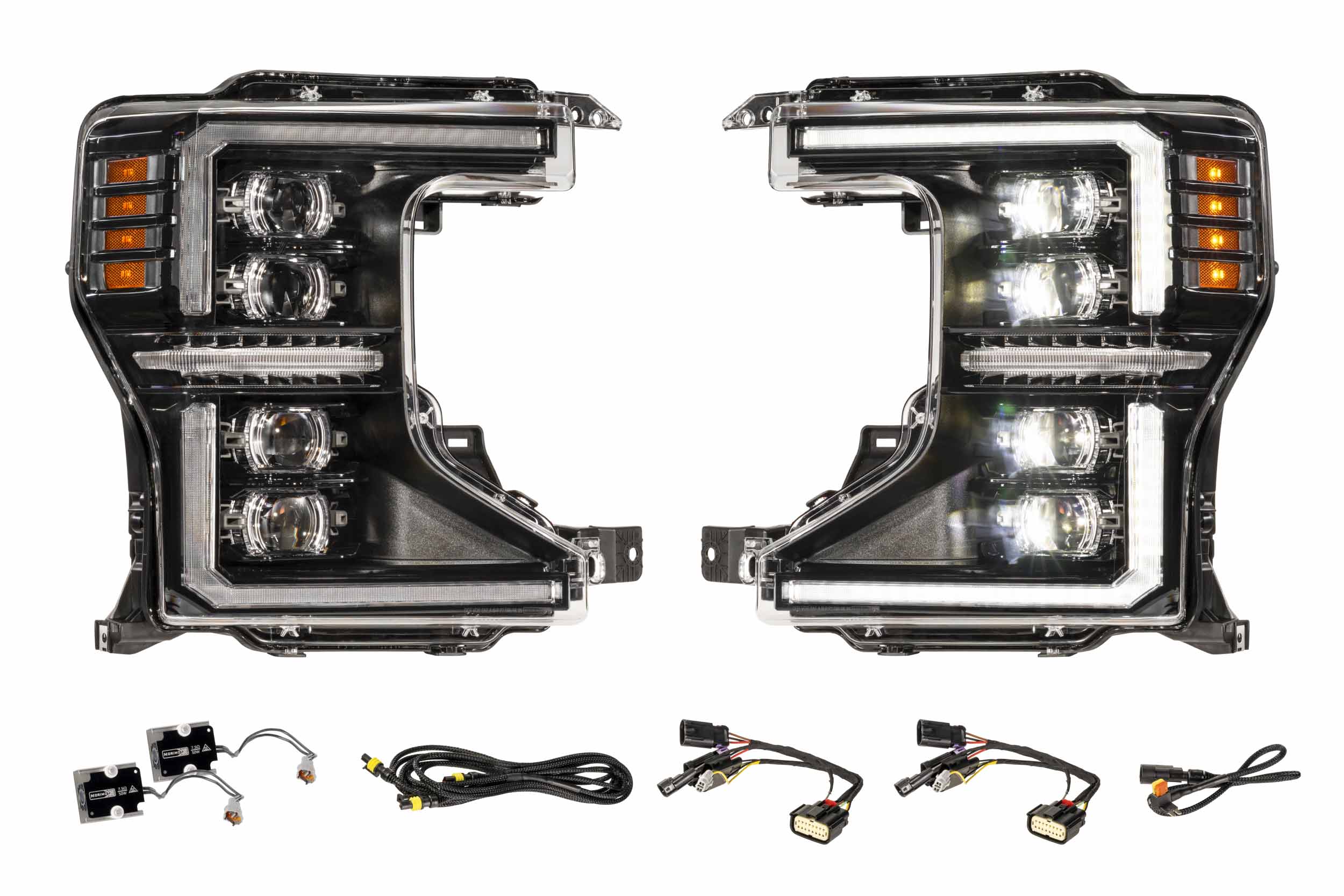 Morimoto XB Evo Hybrid Headlights for 2020-2022 FORD SUPER DUTY