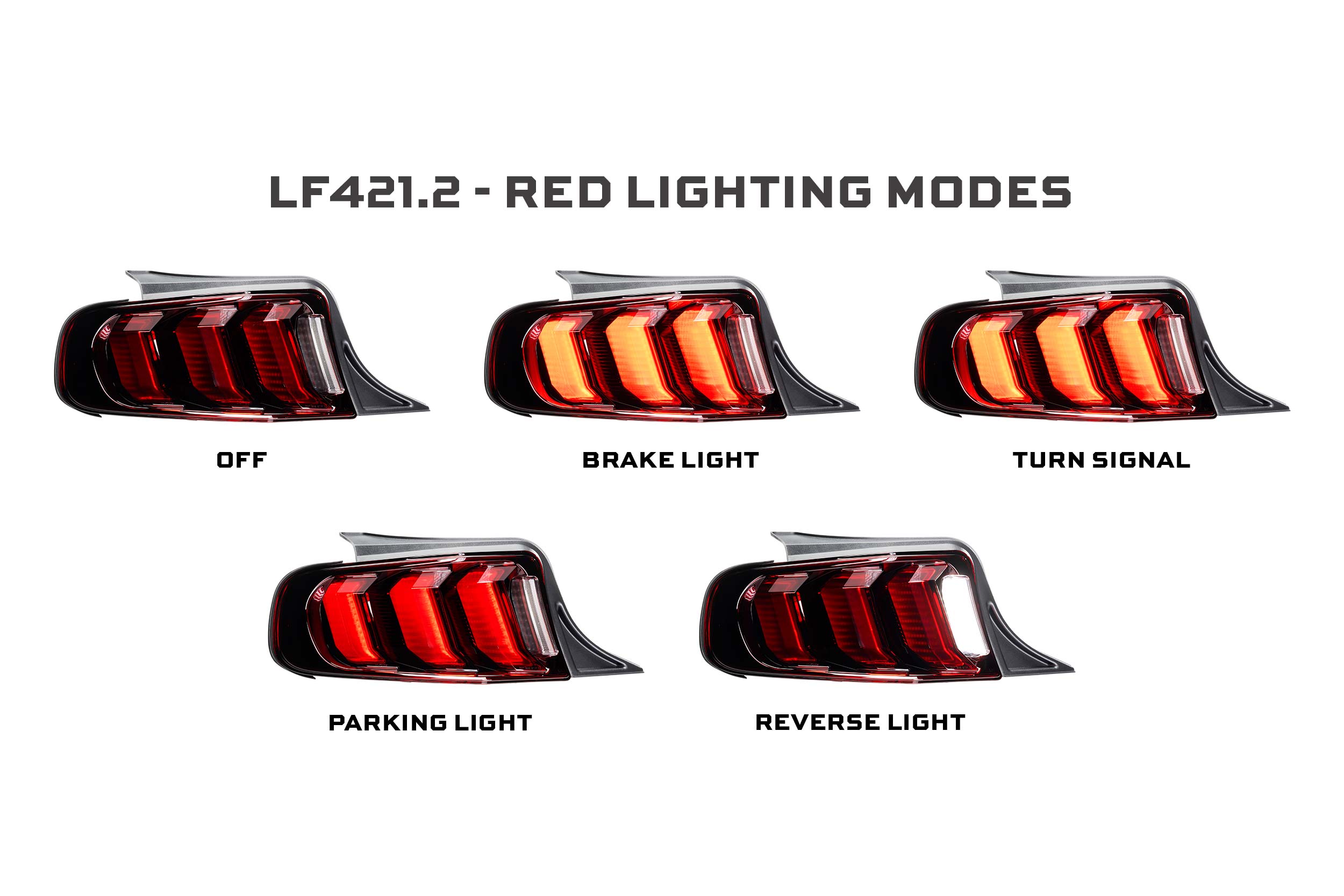 Morimoto XB LED Tail Lights for 2013-2014 FORD MUSTANG FACELIFT