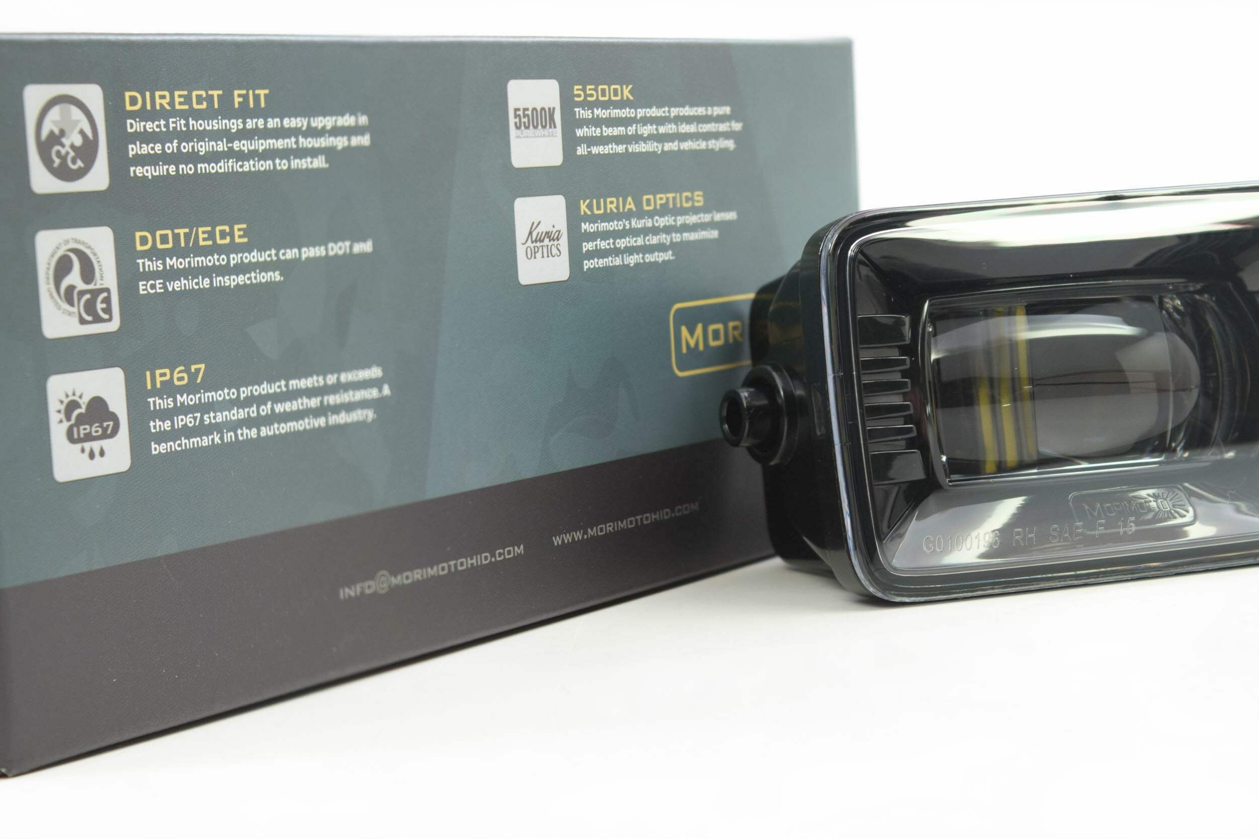Morimoto XB LED Fog Lights for XB LED FOGS: TYPE F2