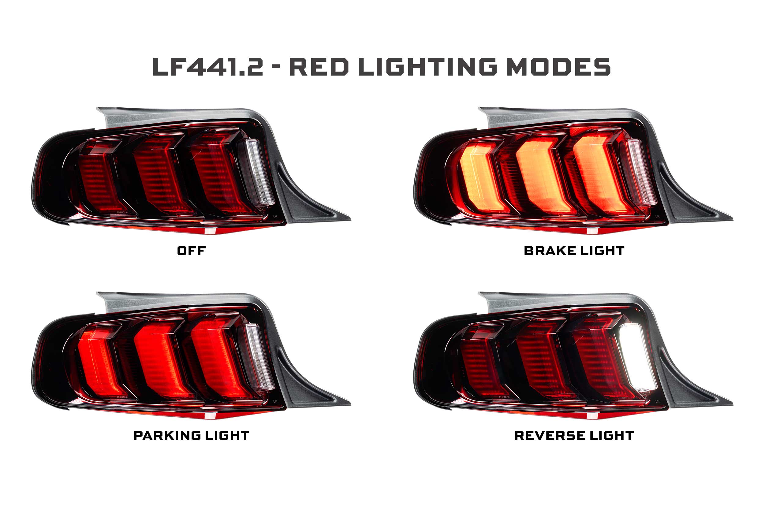 Morimoto XB LED Tail Lights for 2010-2012 FORD MUSTANG FACELIFT