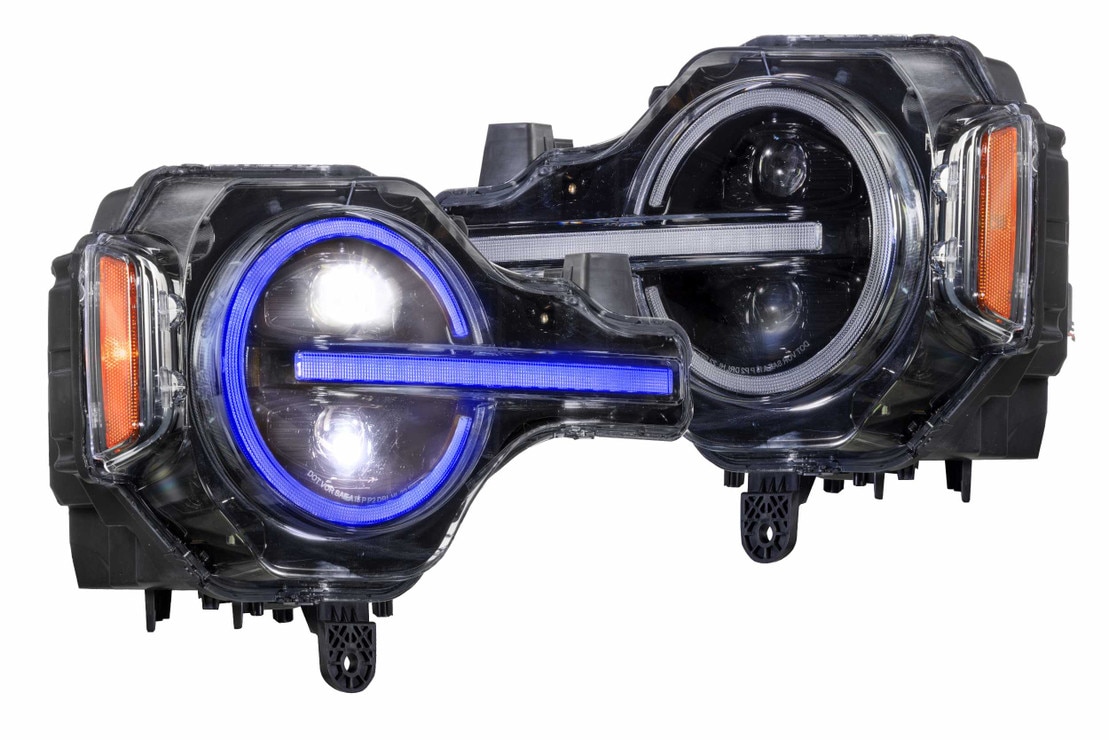 XB LED Headlights detail view