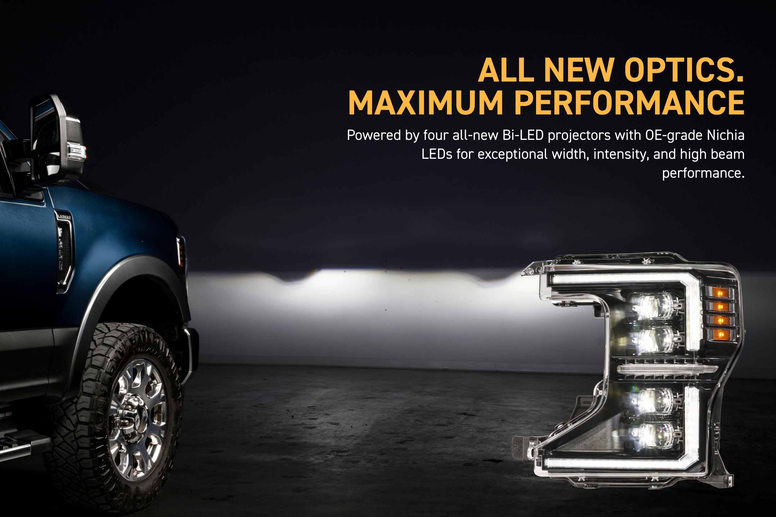 Morimoto XB Evo Hybrid Headlights for 2020-2022 FORD SUPER DUTY