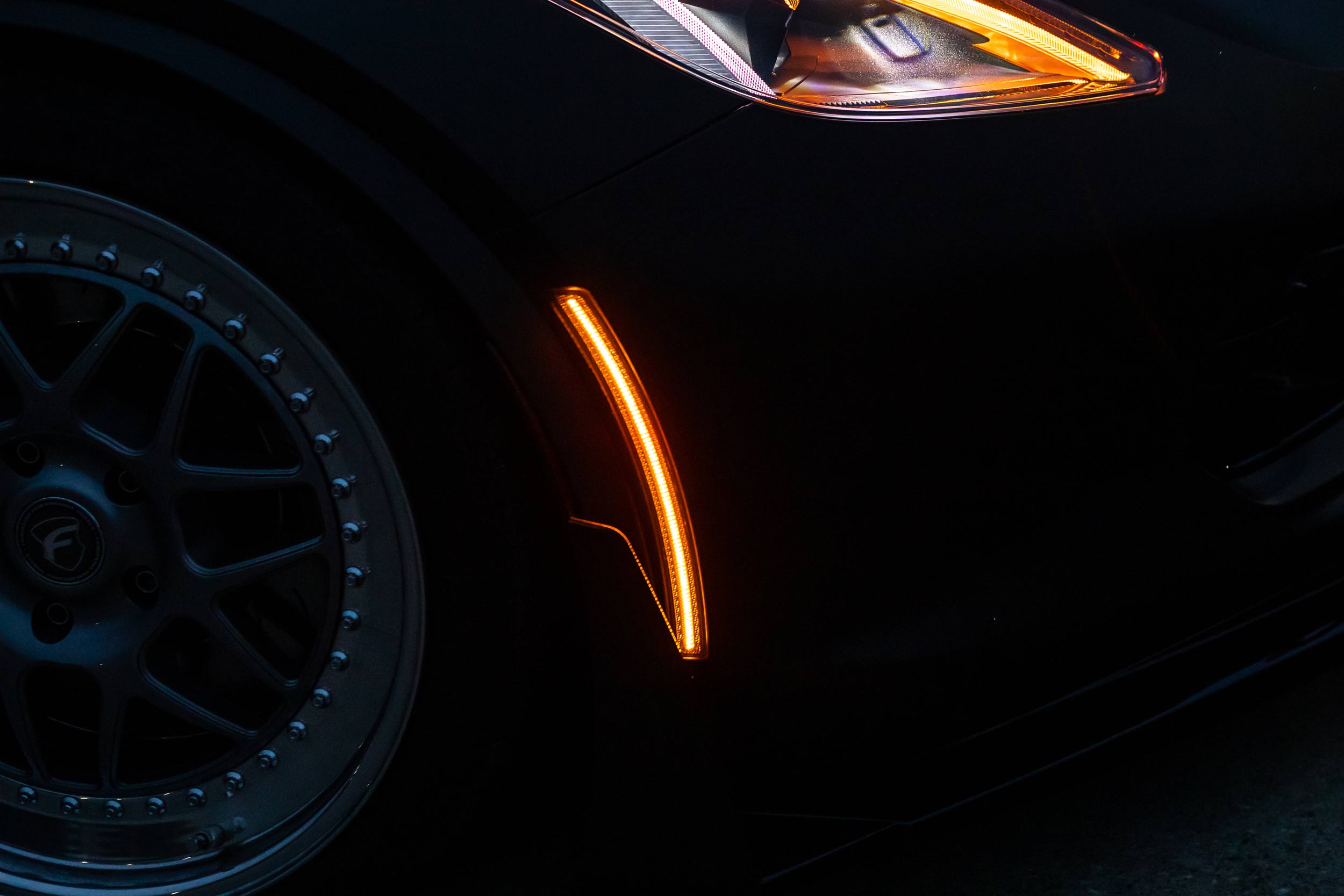 LED Side Markers detail view