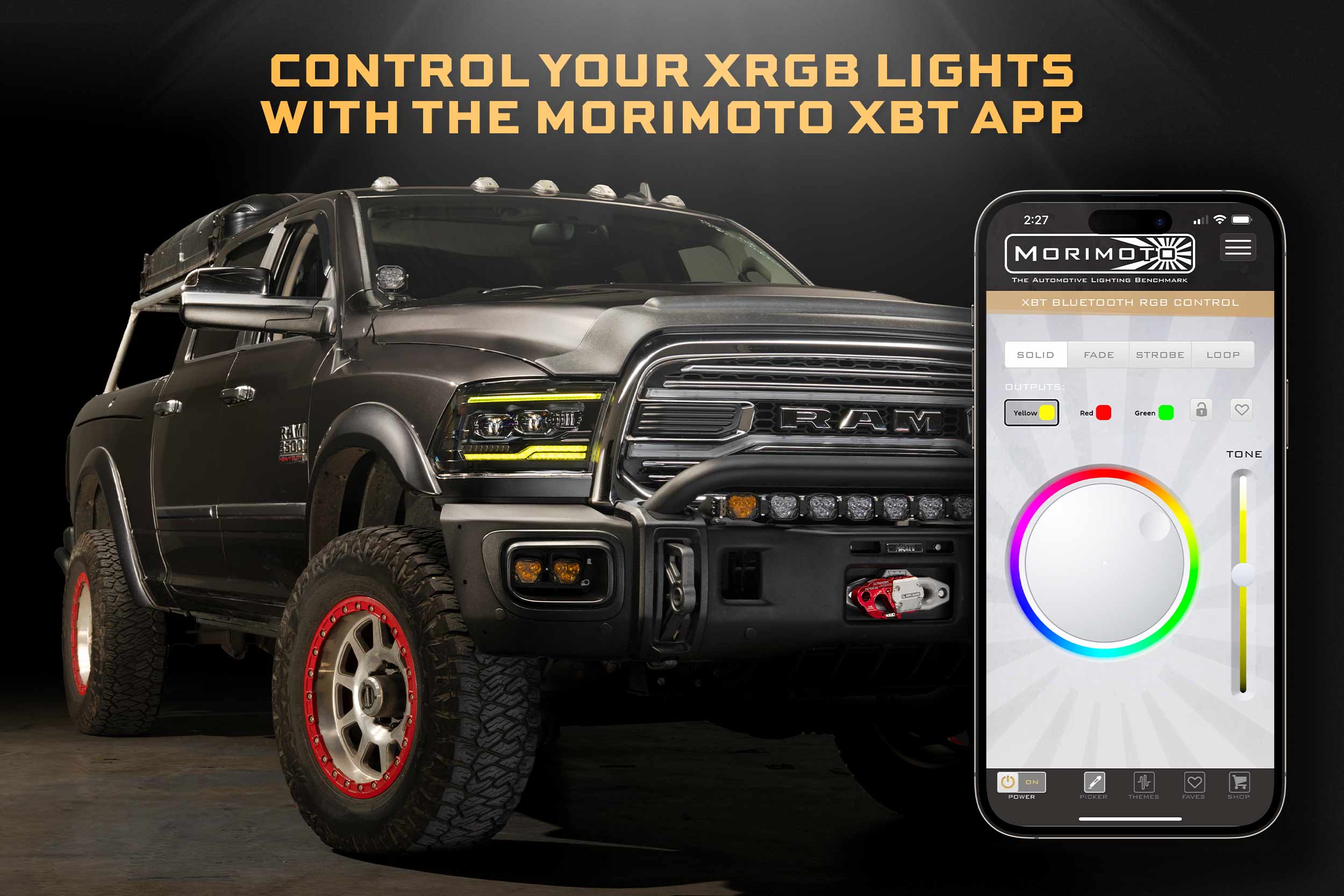 Morimoto XB LED Headlights for 2009-2018 DODGE RAM 1500 XRGB EVO