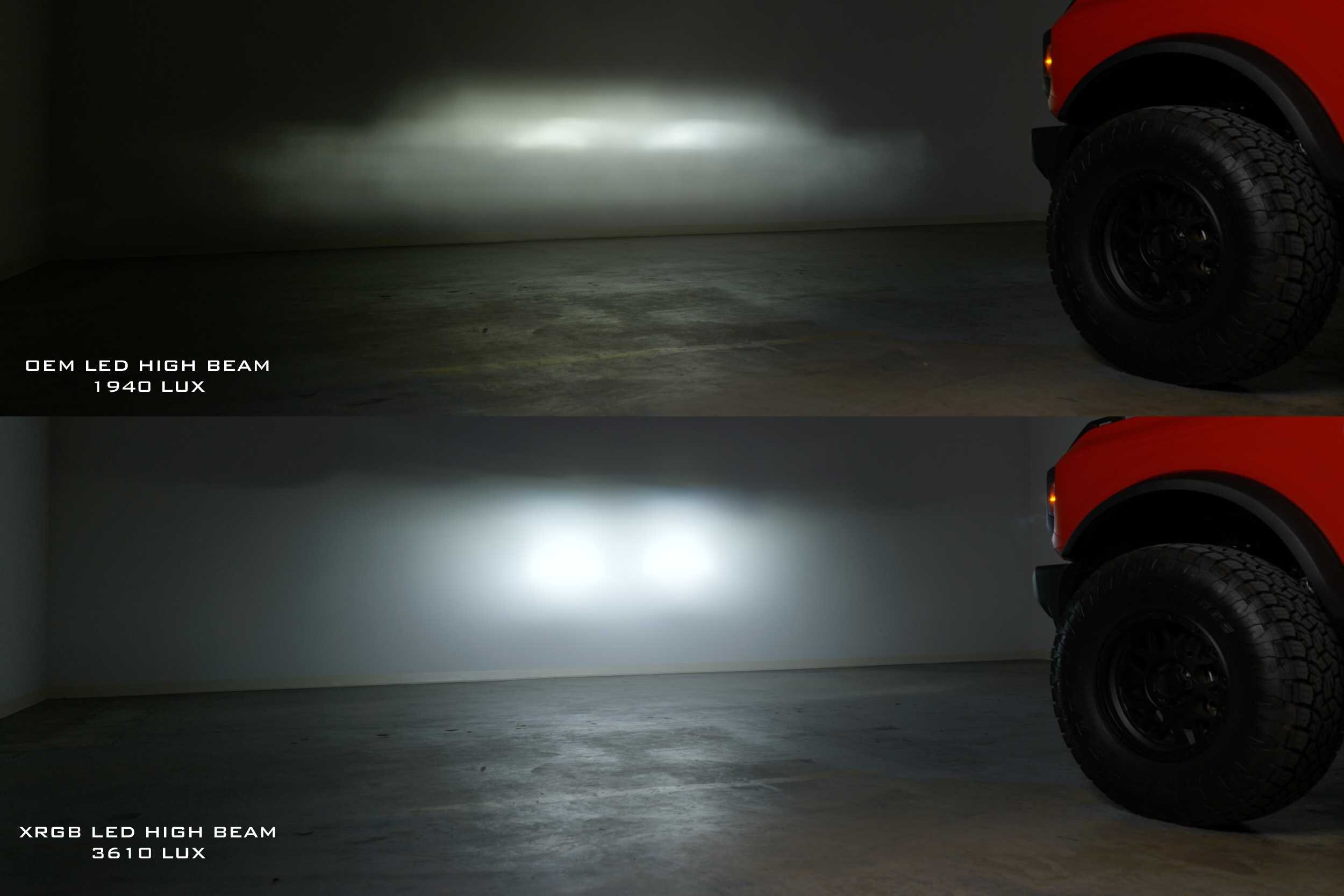 XB LED Headlights detail view