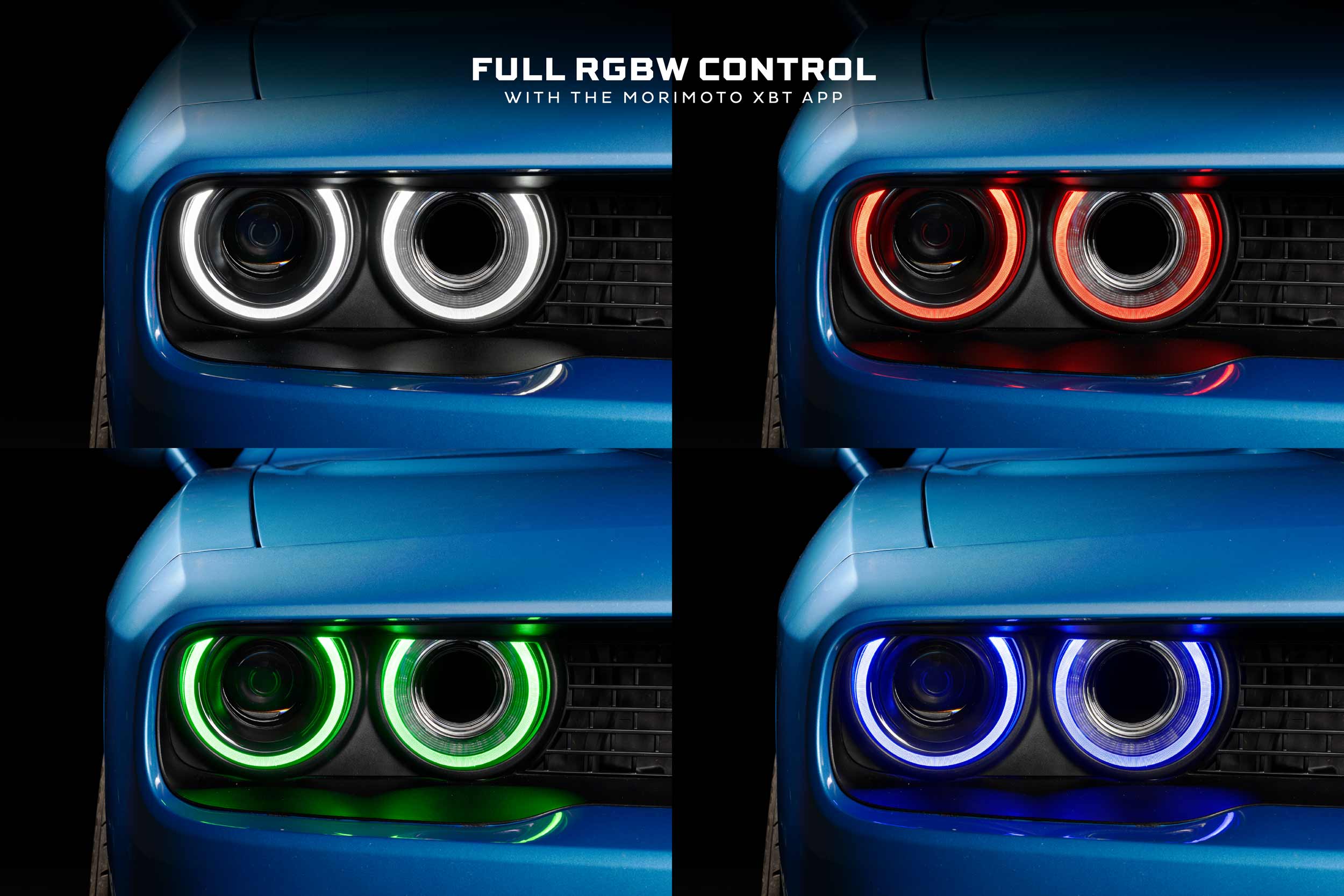 Morimoto XB LED Headlights for 2015-2023 DODGE CHALLENGER