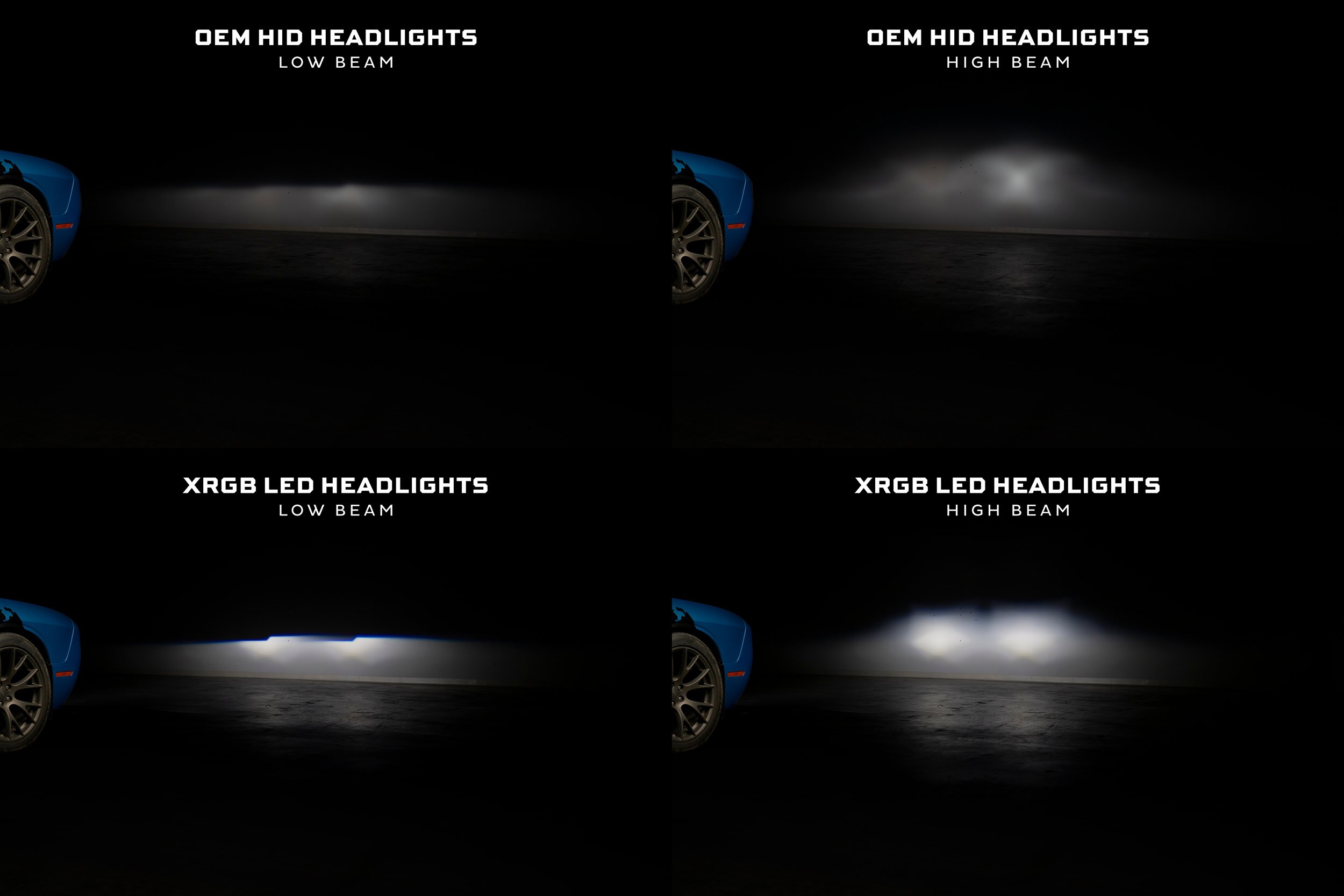 Morimoto XB LED Headlights for 2015-2023 DODGE CHALLENGER