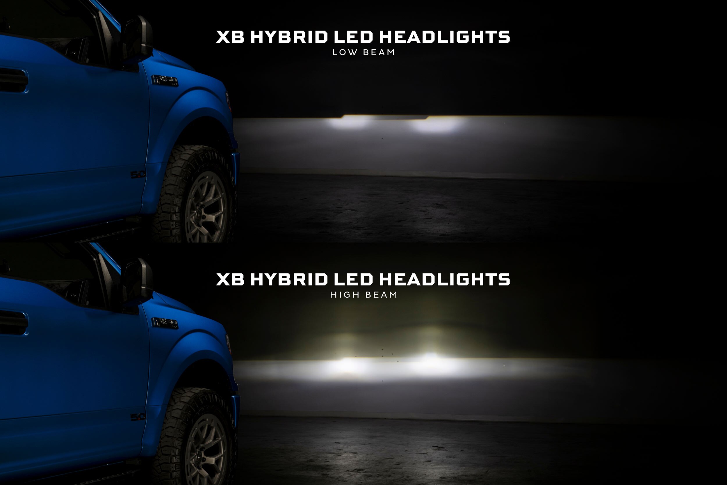 XB LED Headlights detail view