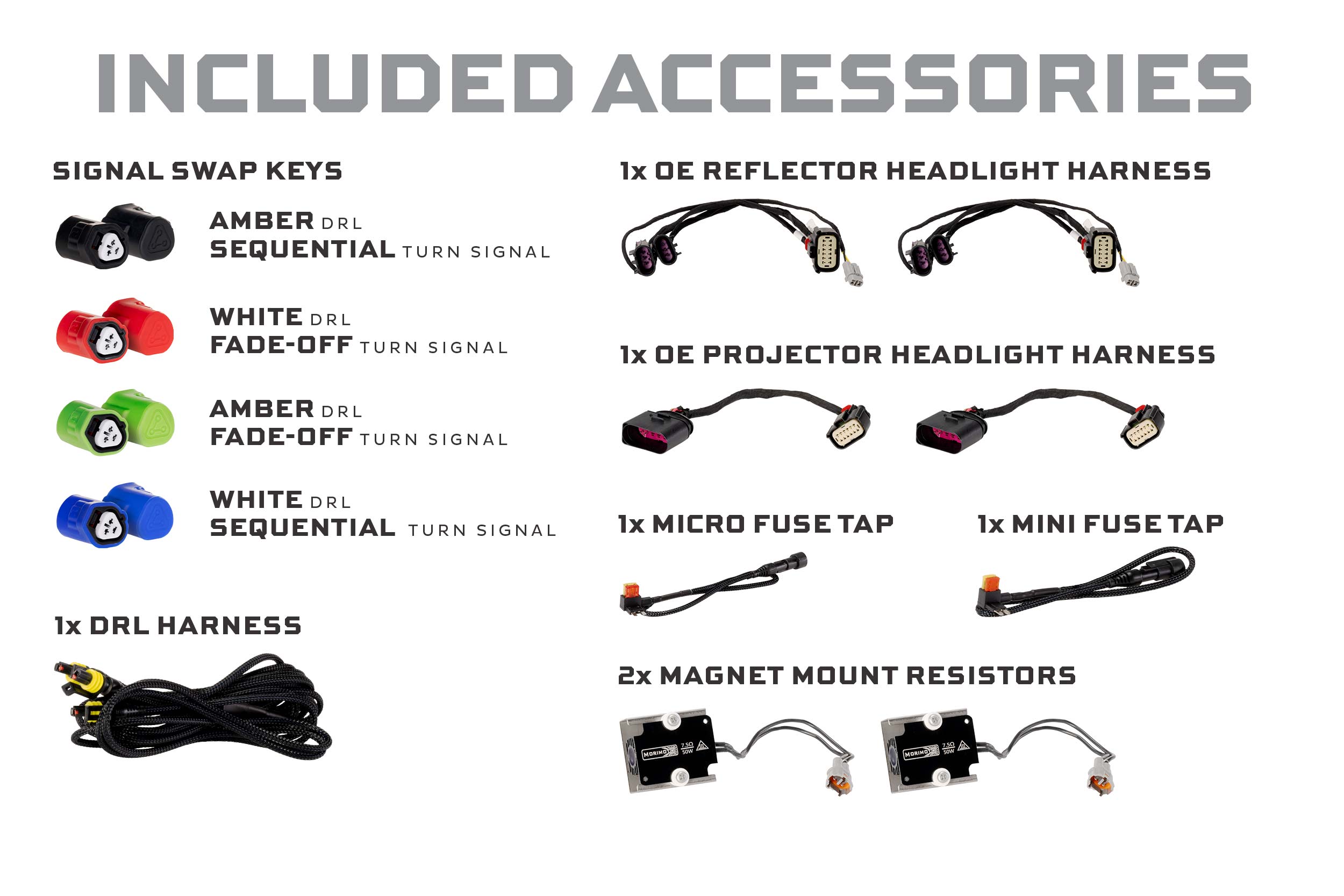 Morimoto XB Evo Headlights for 2009-2018 DODGE RAM HD
